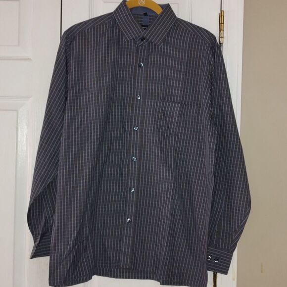 Bogart  Club x-lifestyle button down dress shirt  Sz L - Picture 1 of 6